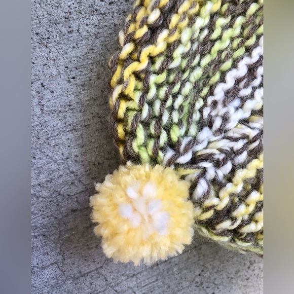 Toddler Homemade Knitted Stocking Hats Caps | Homemade Knit | Keep Head Warm - Picture 4 of 5